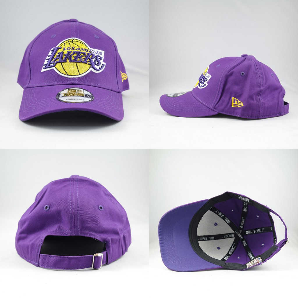 TOPI SNAPBACK MELENGKUNG LOS ANGELES LAKERS UNGU | Shopee ...