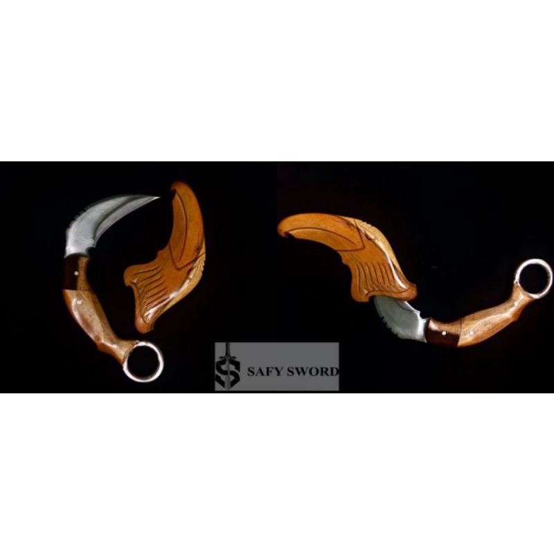 Karambit Iko Uwais Sarung Garuda  (Minangkabau)