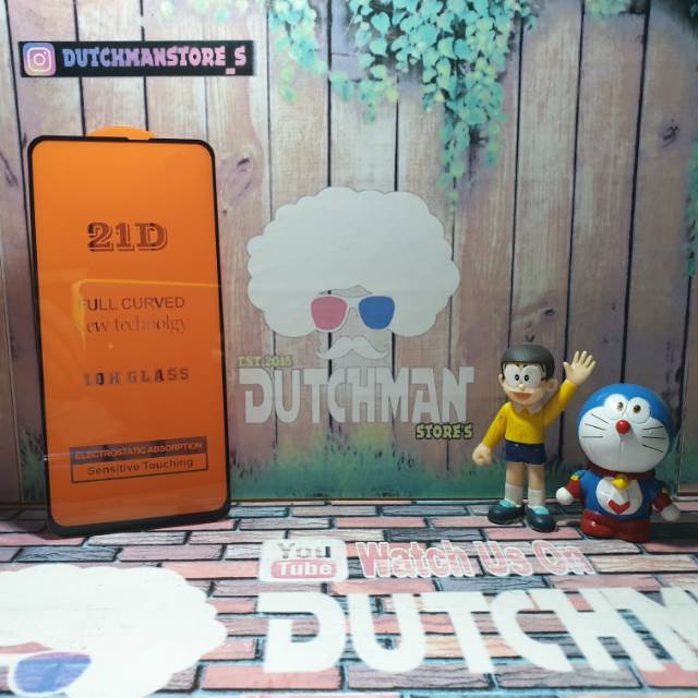 Tempered Glass Full Cover Glue SAMSUNG A60