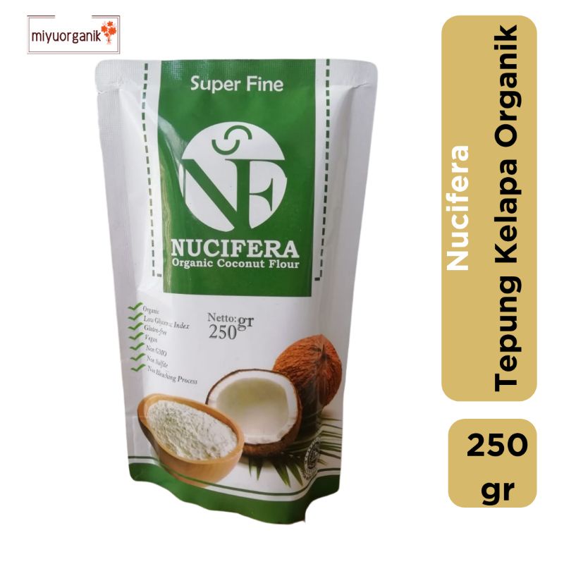 ORGANIC COCONUT FLOUR/TEPUNG KELAPA NUCIFERA