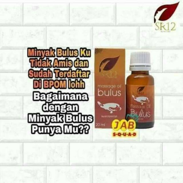 Minyak bulus/bulus/sr12/minyak sr12