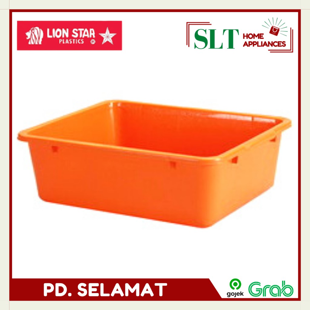 BY GOJEK Baskom Persegi Lion Star BASKOM PLASTIK LION STAR NO 1