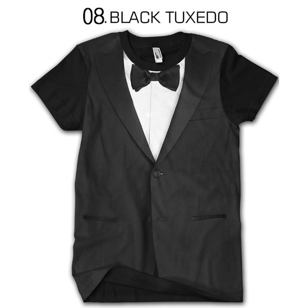Kaos TUXEDO 3D Baju Anak Pakaian Dewasa Cowok cewek Kids Jaman Now Bukan Jaket Dilan