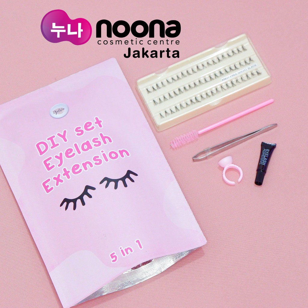 GELSIE DIY SET EYELASH EXTENSION 5 IN 1