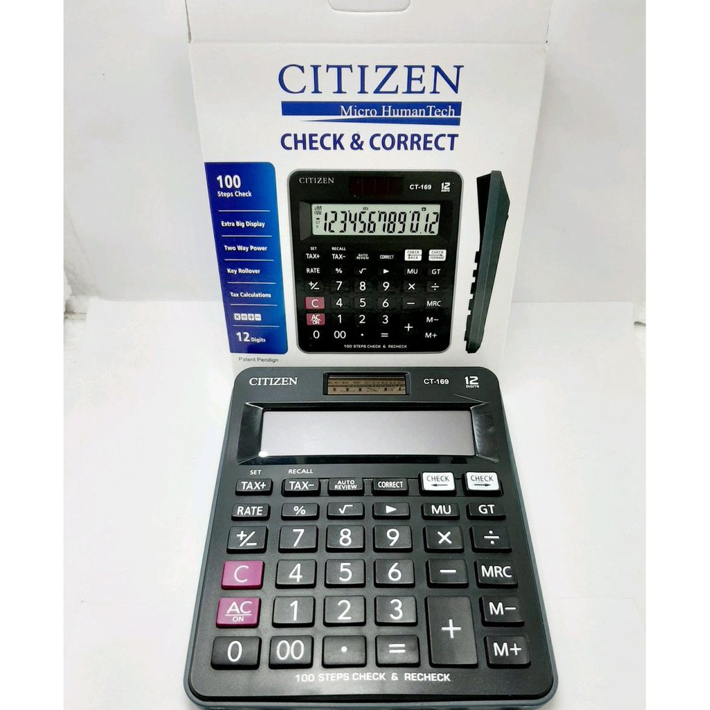 

Kalkulator Citizen CT 169