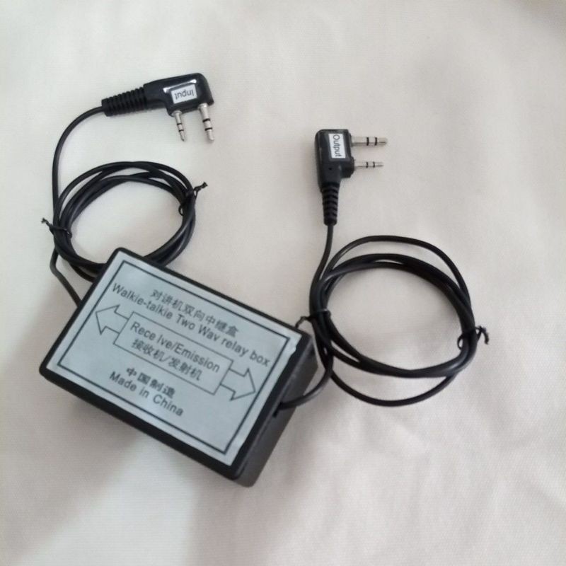 Kotak relay repeater 2 arah HT China / modul Repeater HT cina baofeng uv5r uv82 Two way relay box / Repeater Handy talky