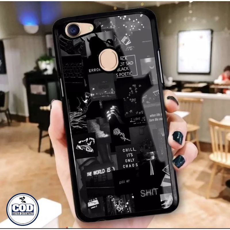 ubluk store case custom Oppo F5 , F5 youth, F7, F7 youth, Oppo F3 ,Oppo F1s ,Oppo F9 motif Aesthetic