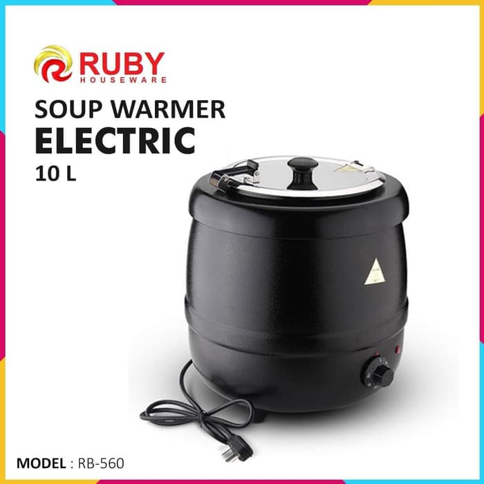 RUBY RB-560 Electric Soup Warmer 10 Lt