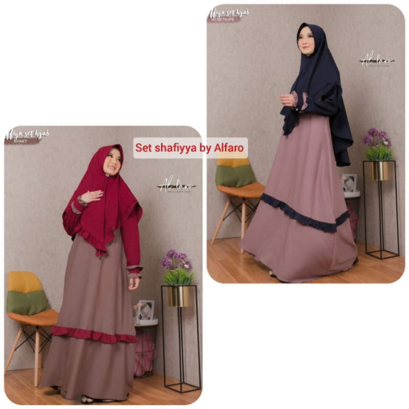 Set Hijab Syari By Alfaro