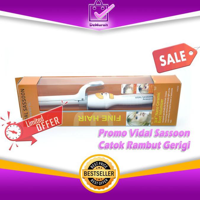 best seller Promo Vidal Sassoon Catok Rambut Gerigi berkualitas