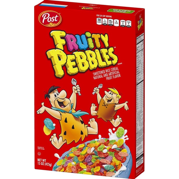 

Promo Awal tahun POST fruity pebbles rice cereal organic sereal rasa buah 425 gr Promo Awal tahun