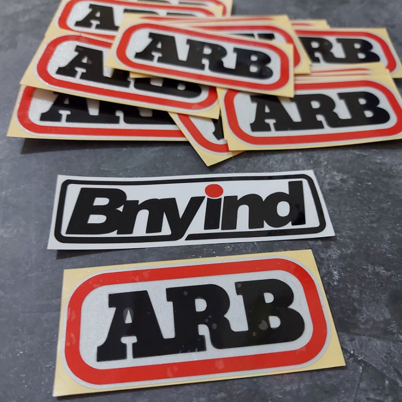 STICKER ARB CUTTING