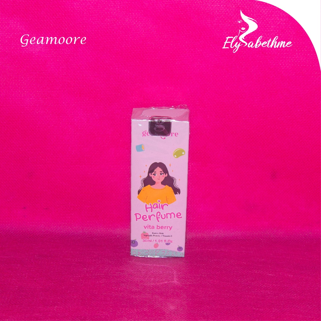 ✿ELYSABETHME✿ Geamoore HAIR Parfume  best SELLER series 30ML parfum rambut badan baju