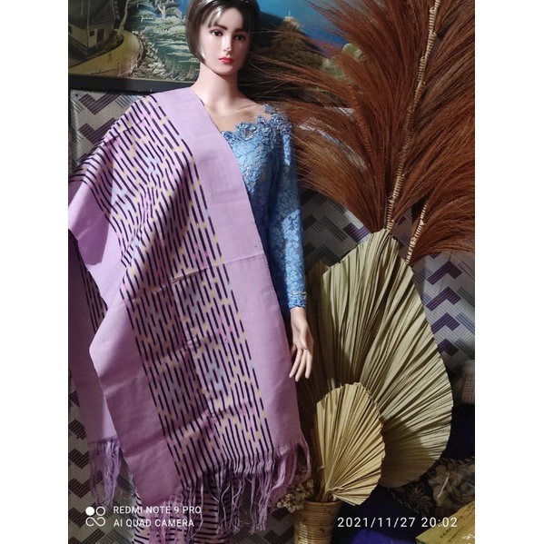 Ulos Maulana Ungu Lilak