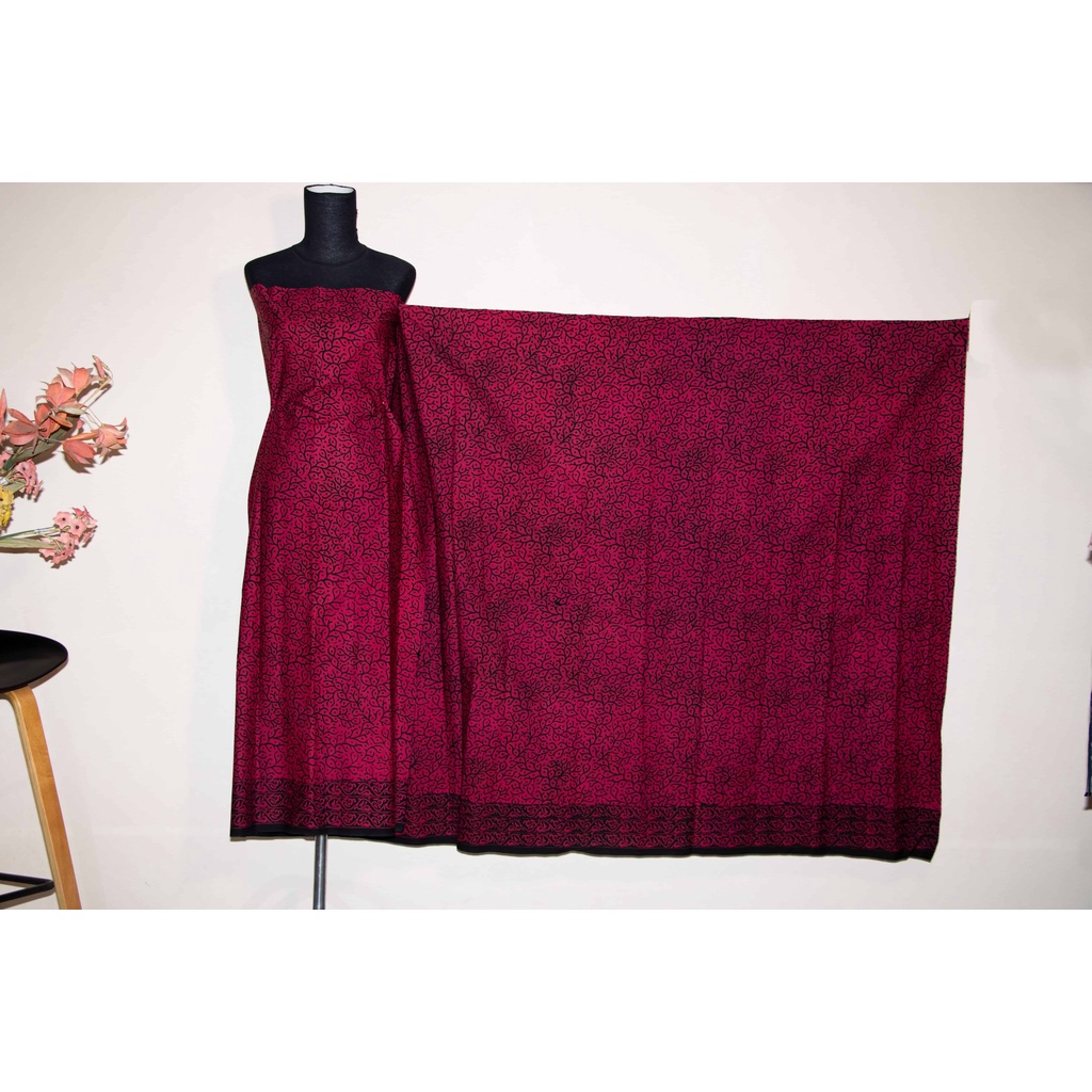 BATIK RANTING HITAM PINK - ANDIS BATIK