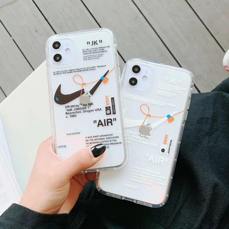 Casing Xiaomi Redmi 10 10 Prime Note 10 Note 10S Note 10 Pro Note 11 Note 11S Note 11 Pro 4G 5G Poco M4 Pro 4G Case Nike Air JK Silicon Transparant Premium