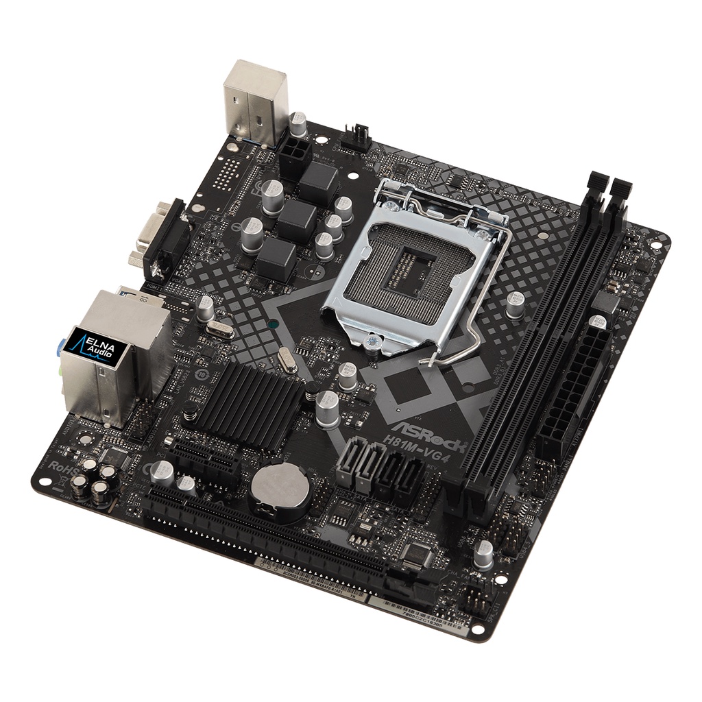 MOTHERBOARD ASRock H81M-VG4 R4.0