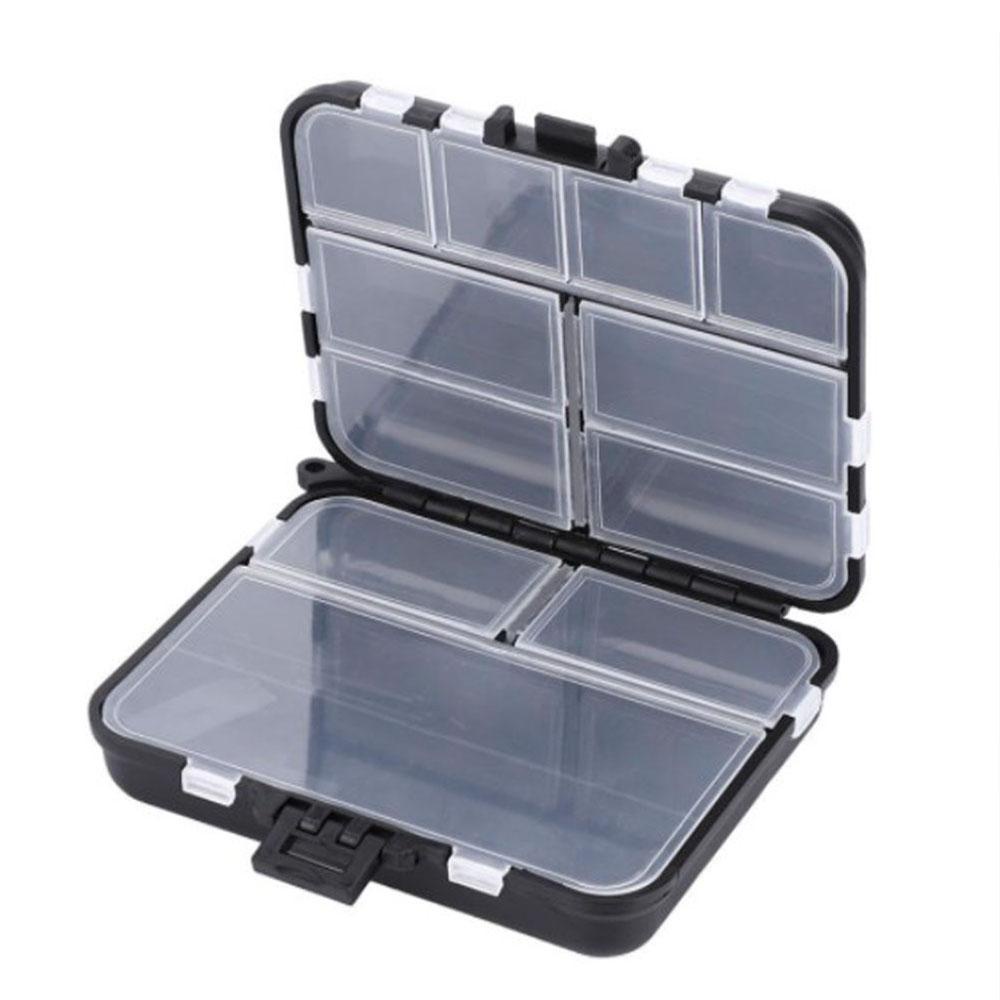 Lanfy Kotak Pancing Portable Tahan Lama Fishing Tackle Box Plastik Kotak Penyimpanan Umpan Wadah Umpan Case