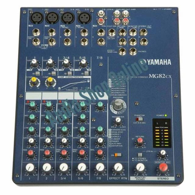 Audio Mixer Yamaha MG 82 cx/ mg82cx