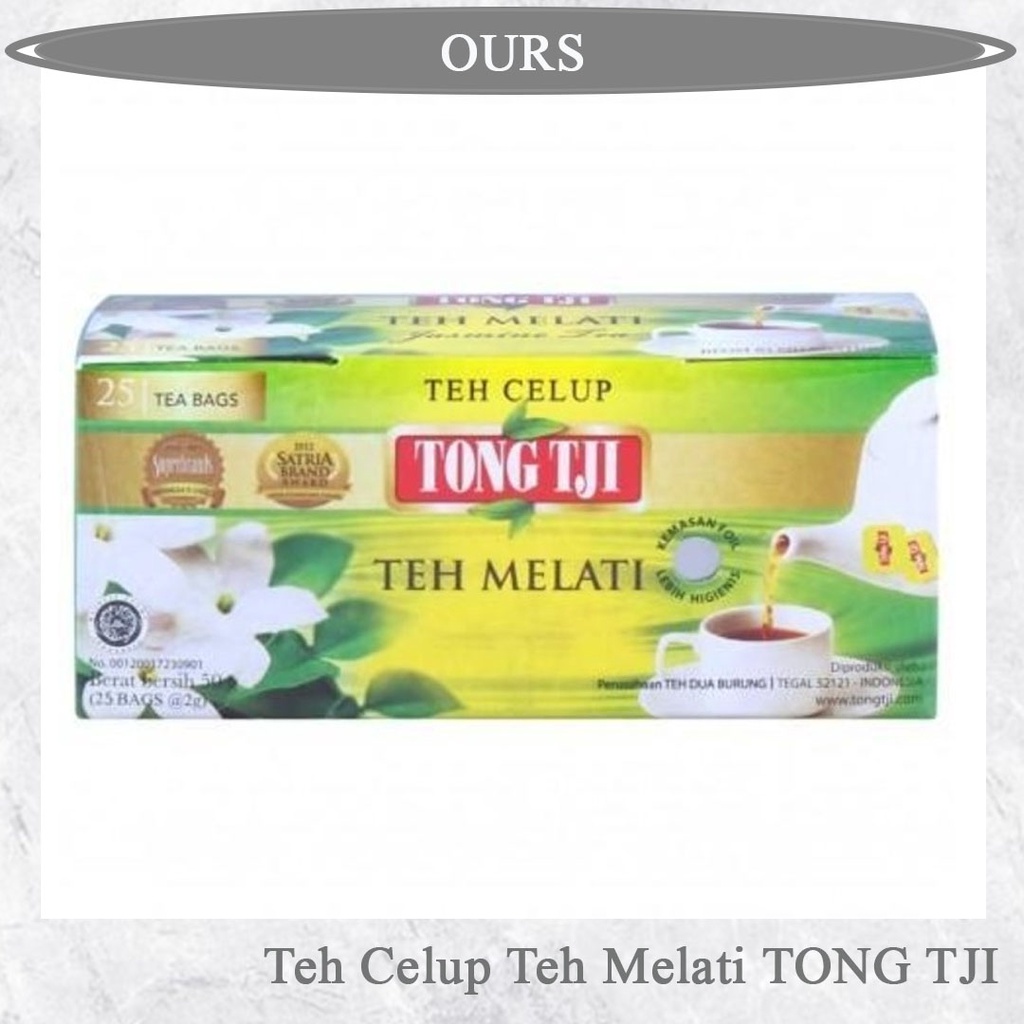 

TONG TJI Teh Celup Teh Melati 25pcs