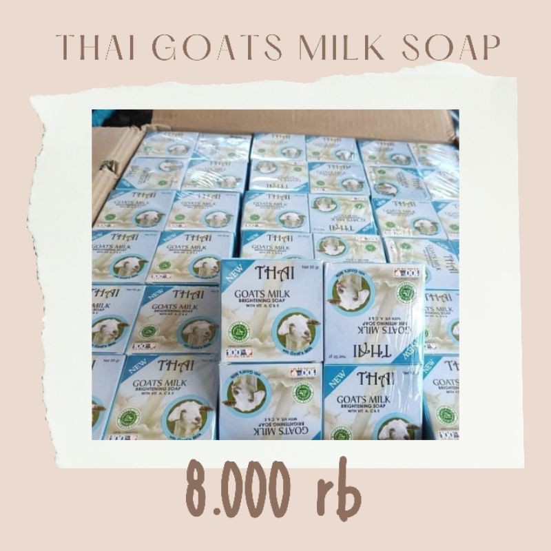 THAI GOATS MILK SOAP