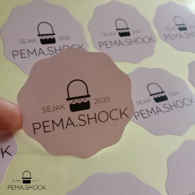 

Cetak Custom Stiker Label Kemasan A3