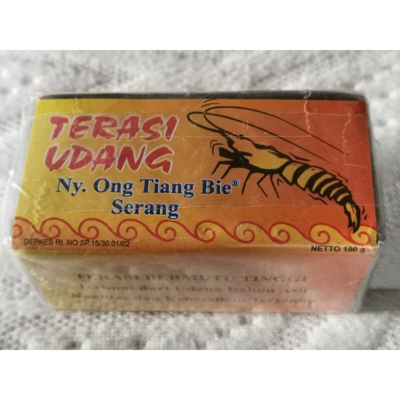 

Terasi Udang Ny Ong Tiang Bie
