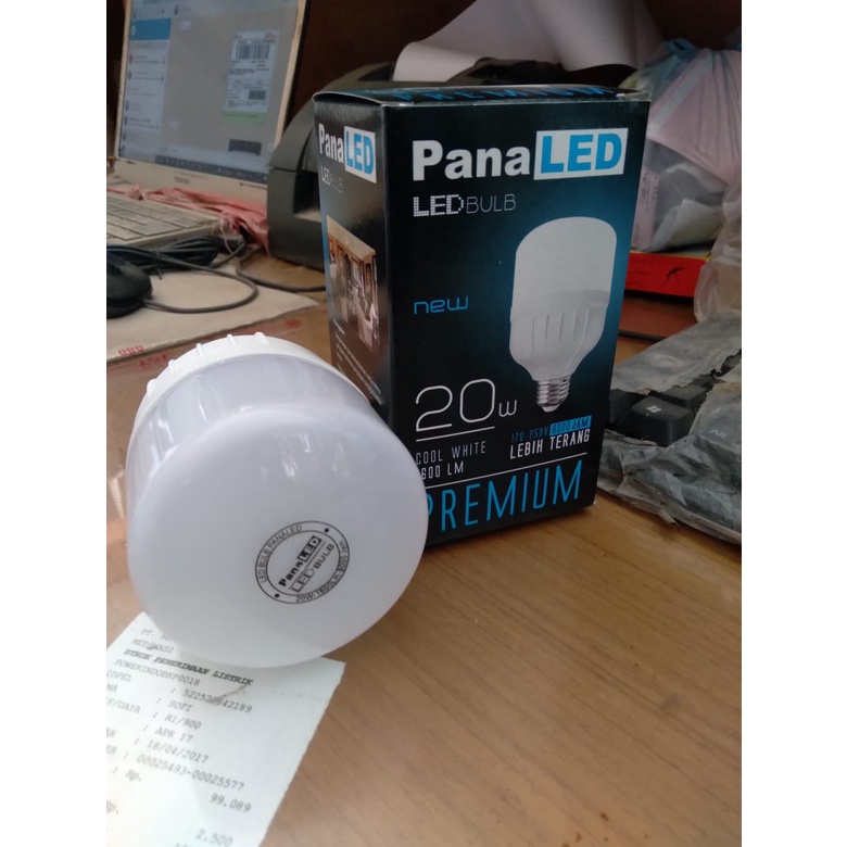 Lampu Bohlam Pana LED 20 Watt Putih