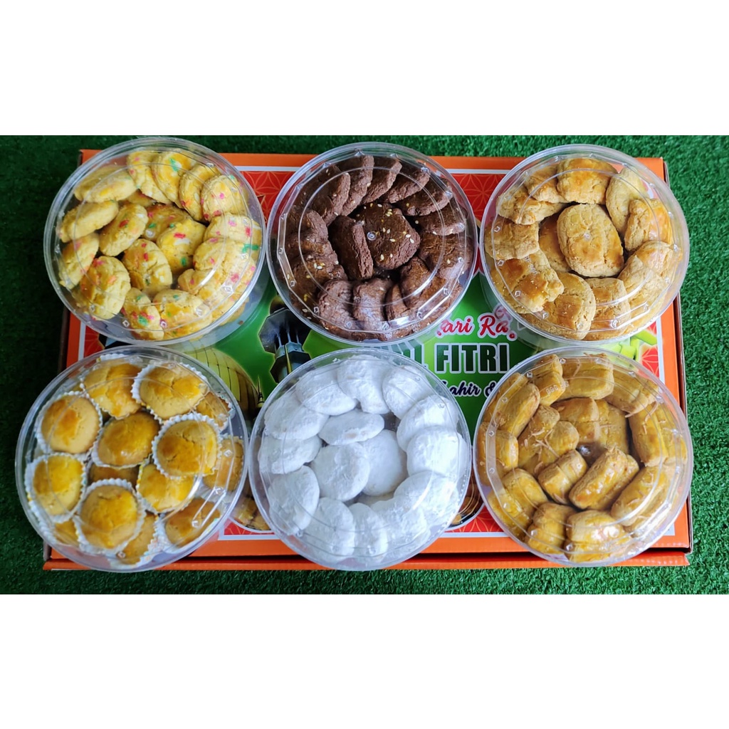 

Kue paket lebaran 6 topels