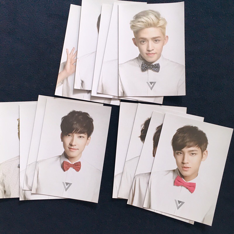 [READY] Photocard seventeen Album 17 Carat White vers putih Postcard photoset pc tc official