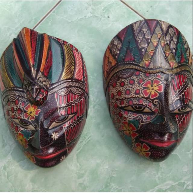 Topeng rama shinta ukuran M