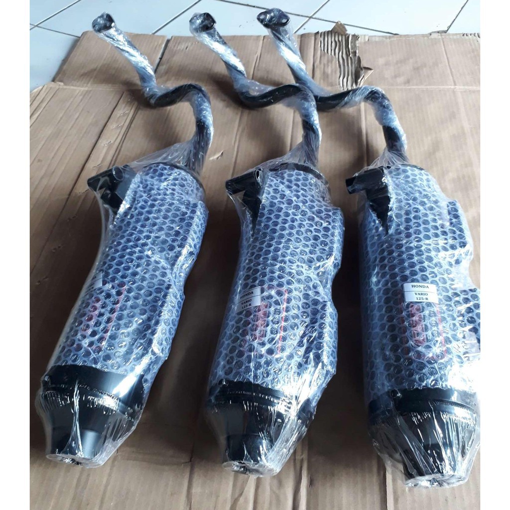 Jual Knalpot Racing Bobokan Mberr Honda Vario 125 fi Old  - sperpart motor