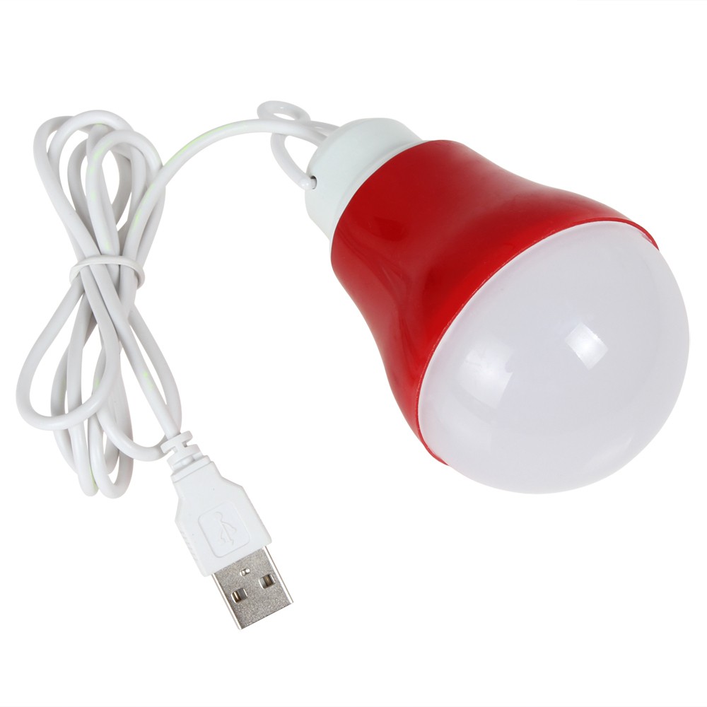 Bohlam Lampu USB 7 Watt Model Charger Lampu Emegency Powerbank