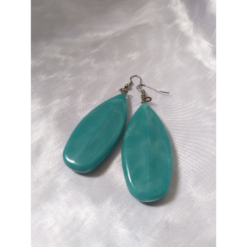 Preloved Anting Earrings /Fashion/Aksesoris/ Hijab/Turquoise