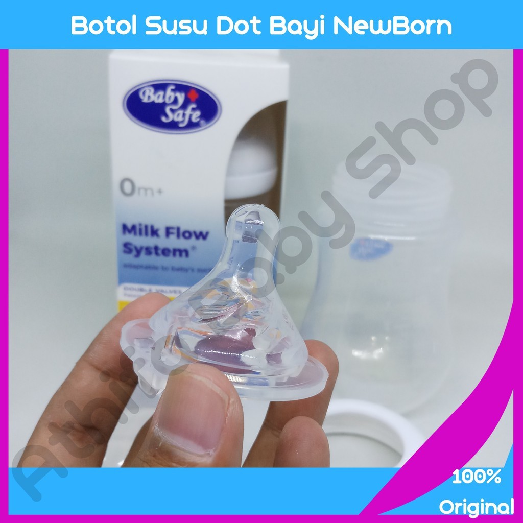 Botol susu Dot Bayi Botol ASI ASIP Bayi Baby Safe Feeding Bottle 250ml Karakter BPA FREE WN002 safe