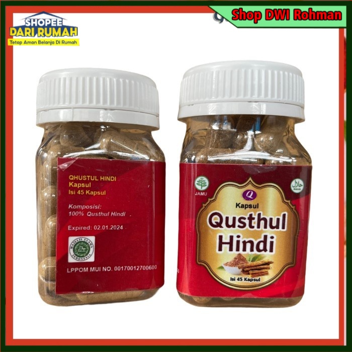 [ORIGINAL] Qusthul Hindi Kapsul - Merah