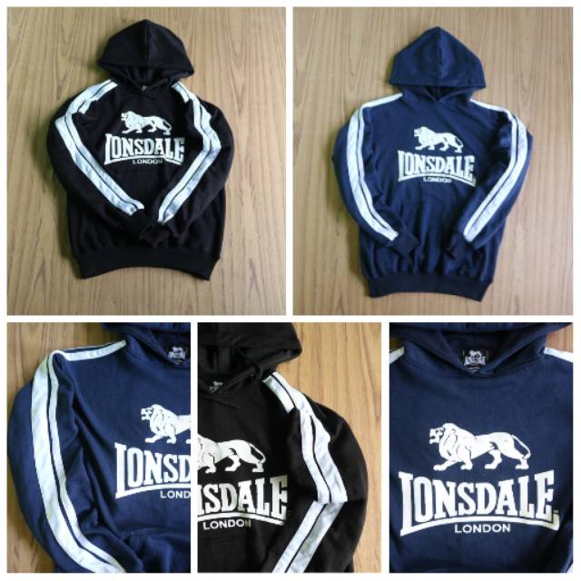 Jaket Hoodie Lonsdale List