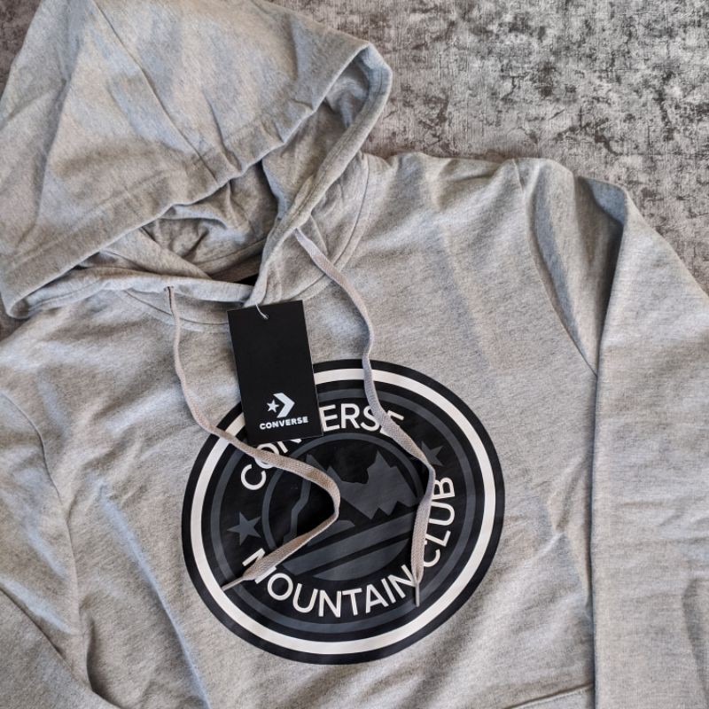 Converse Mountain Club Hoodie Grey Original