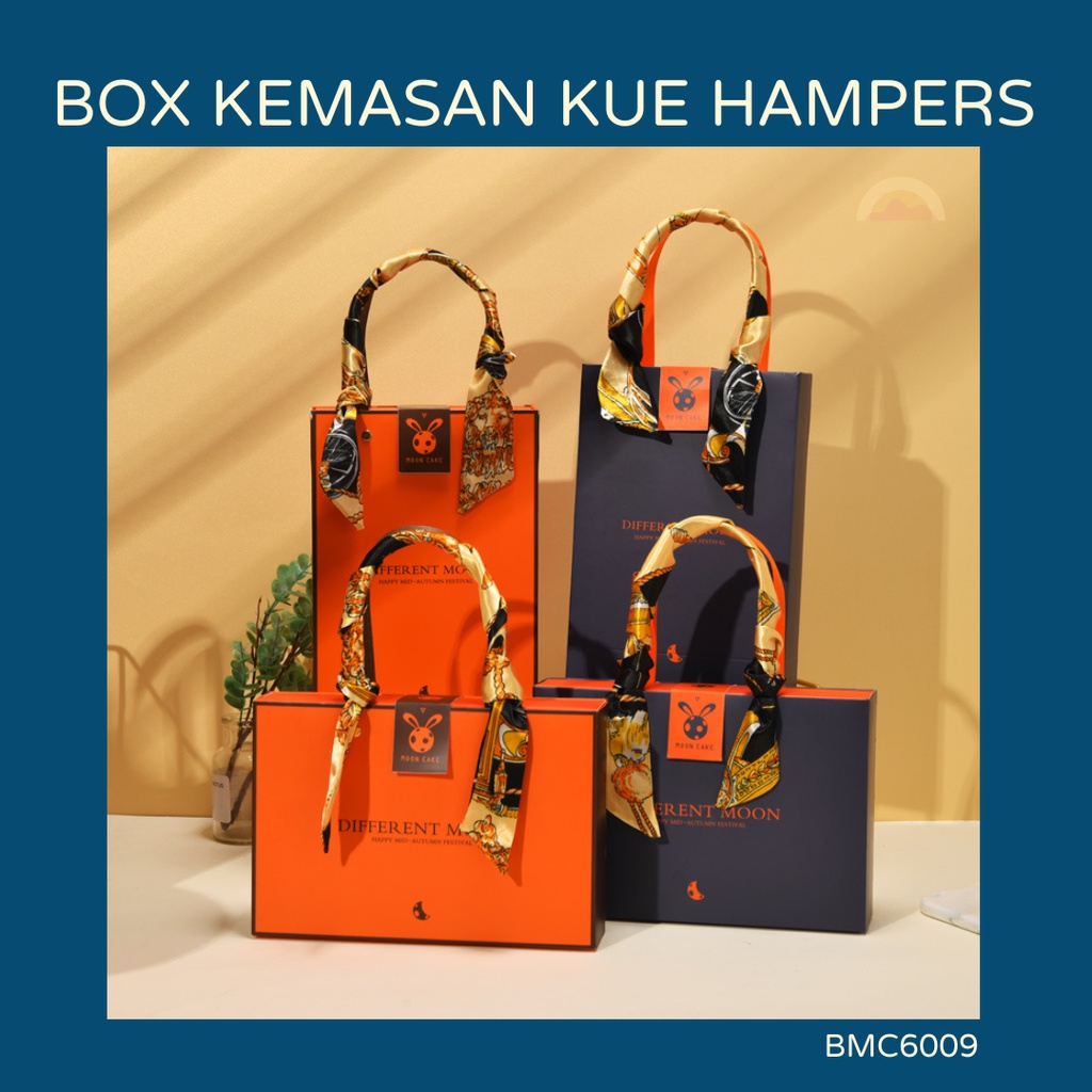 

[5PCS] Box Kotak Packaging Imlek Nastar Mooncake Kue Bulan isi 6 BMC6009