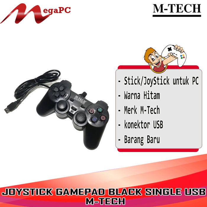 Stick GamePad Single Black