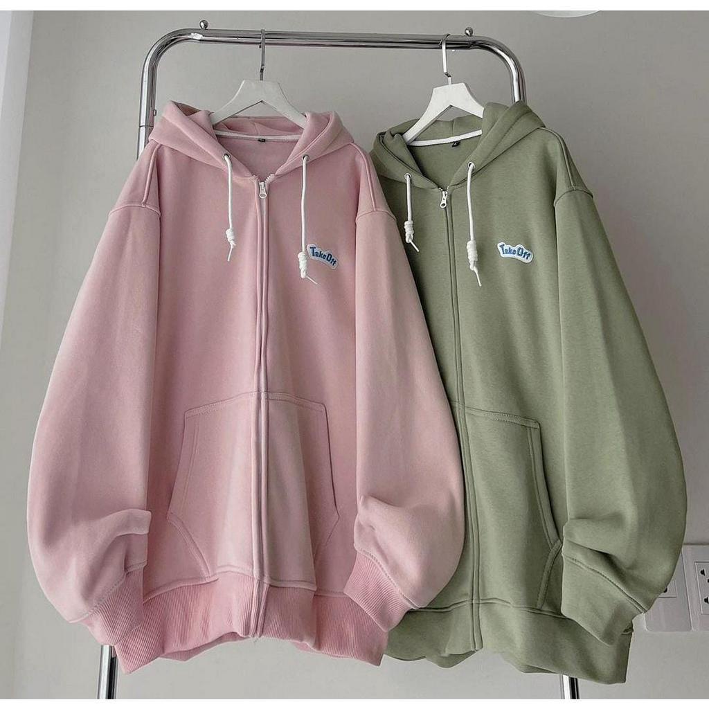 TAKE OFF GIRLY HOODIE JACKET ZIPPER IC