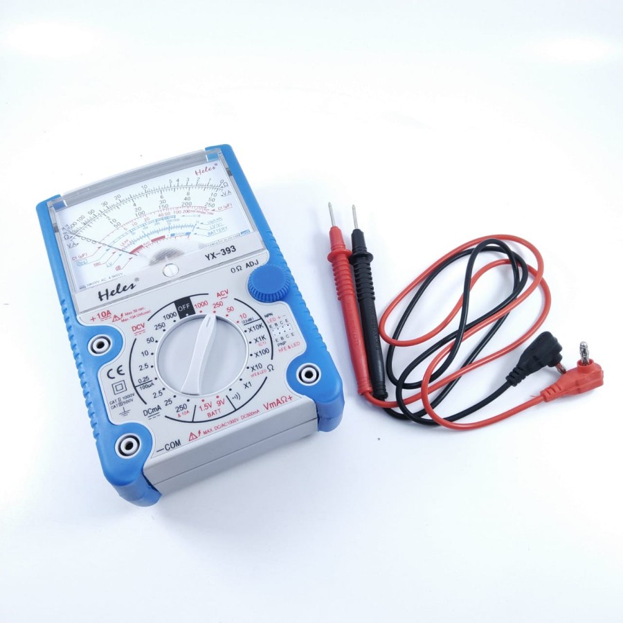 Multimeter Heles YX393 Multitester Analog YX-393 Tester Avometer