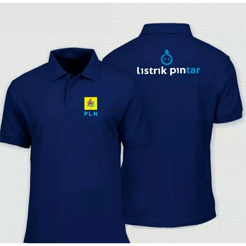 kaos pln kaos pln listrik pintar kaos pln bordir kaos pln bunm