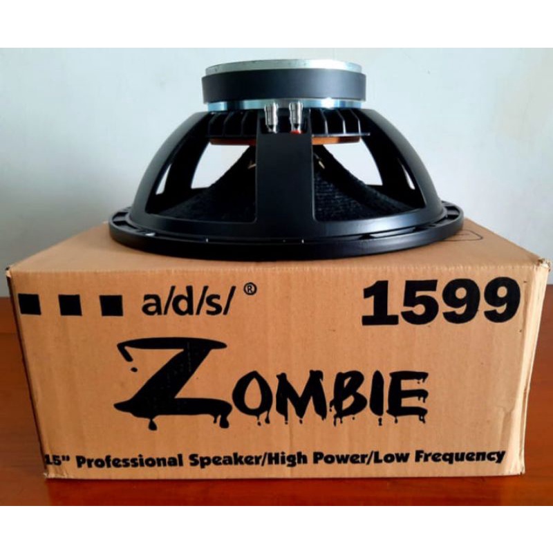 Speaker 15 Inch ADS 1599 Zombie 1000 Watt Coil 3 in Original