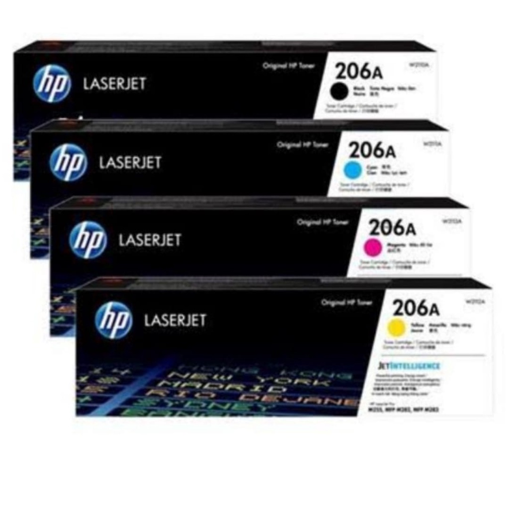 HP TONER LASERJET 206A BLACL COLOUR (C Y M)INK CARTRIDGE ORIGINAL