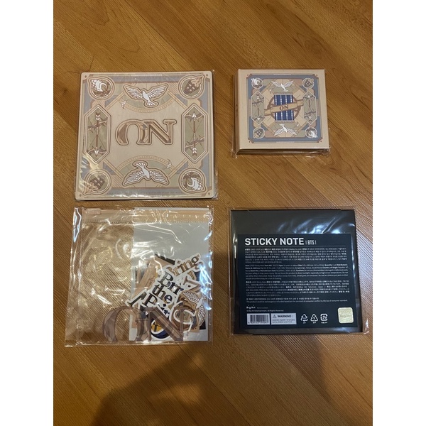 Official BTS Sticky Note Magnet Sticker Stiker ON fortune box sharing