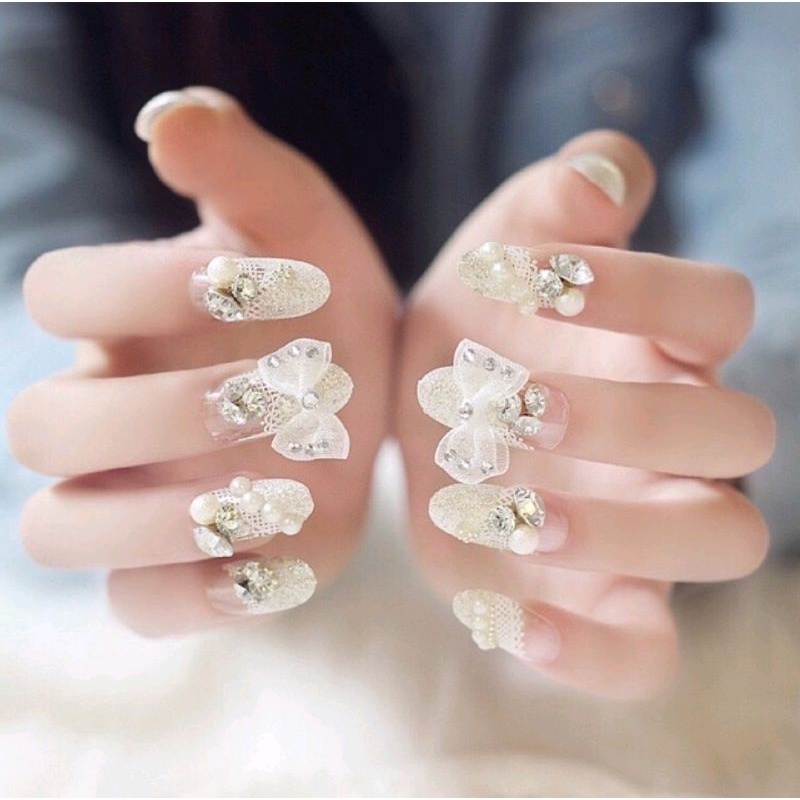 Kuku palsu LIQINAIL/Kuku palsu pengantin/Nail art