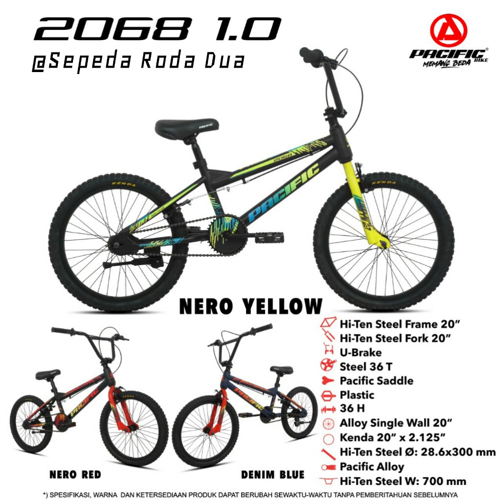 Sepeda BMX 20" Pacific 2068 1.0
