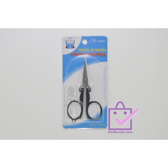 

DSA875 SKU-0286 Gunting Lipat Stainless Steel Klasik / Travel Scissor