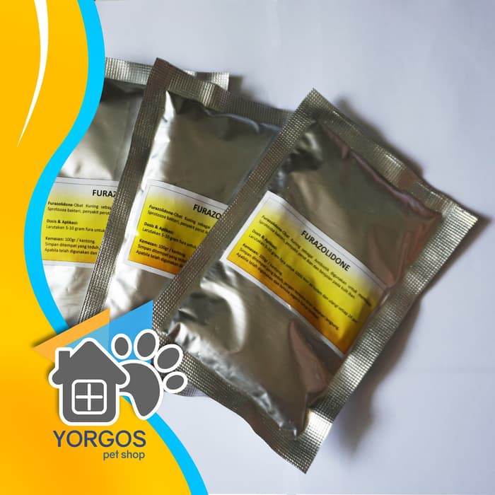 Antibiotik Ikan Obat Fura Obat kuning